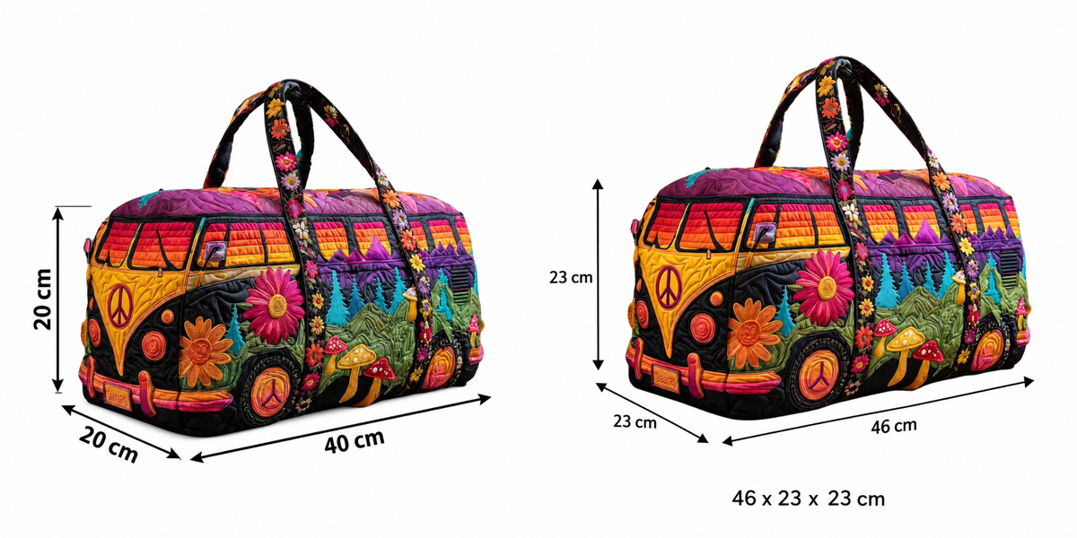 WILDVANA | QUILTED TRAVEL DUFFLE BAG